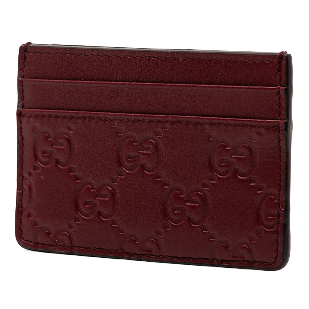 Guccissima Card Holder
