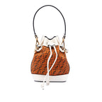 Mini Zucca Suede Mon Tresor Bucket Bag