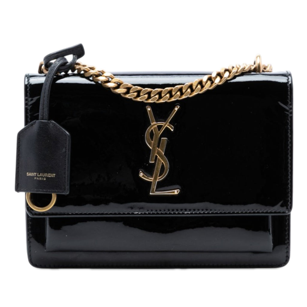 Small Patent Monogram Sunset Crossbody