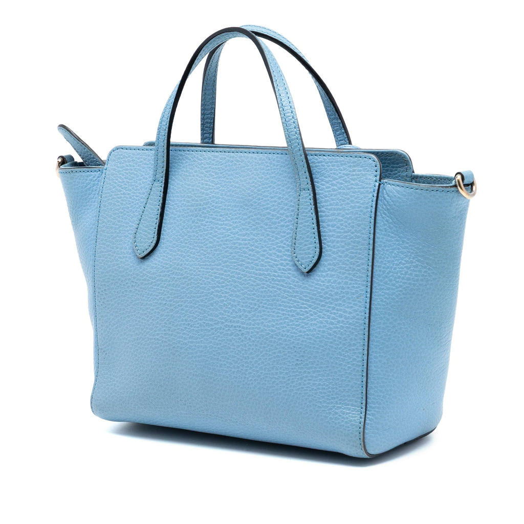 Mini Leather Swing Satchel
