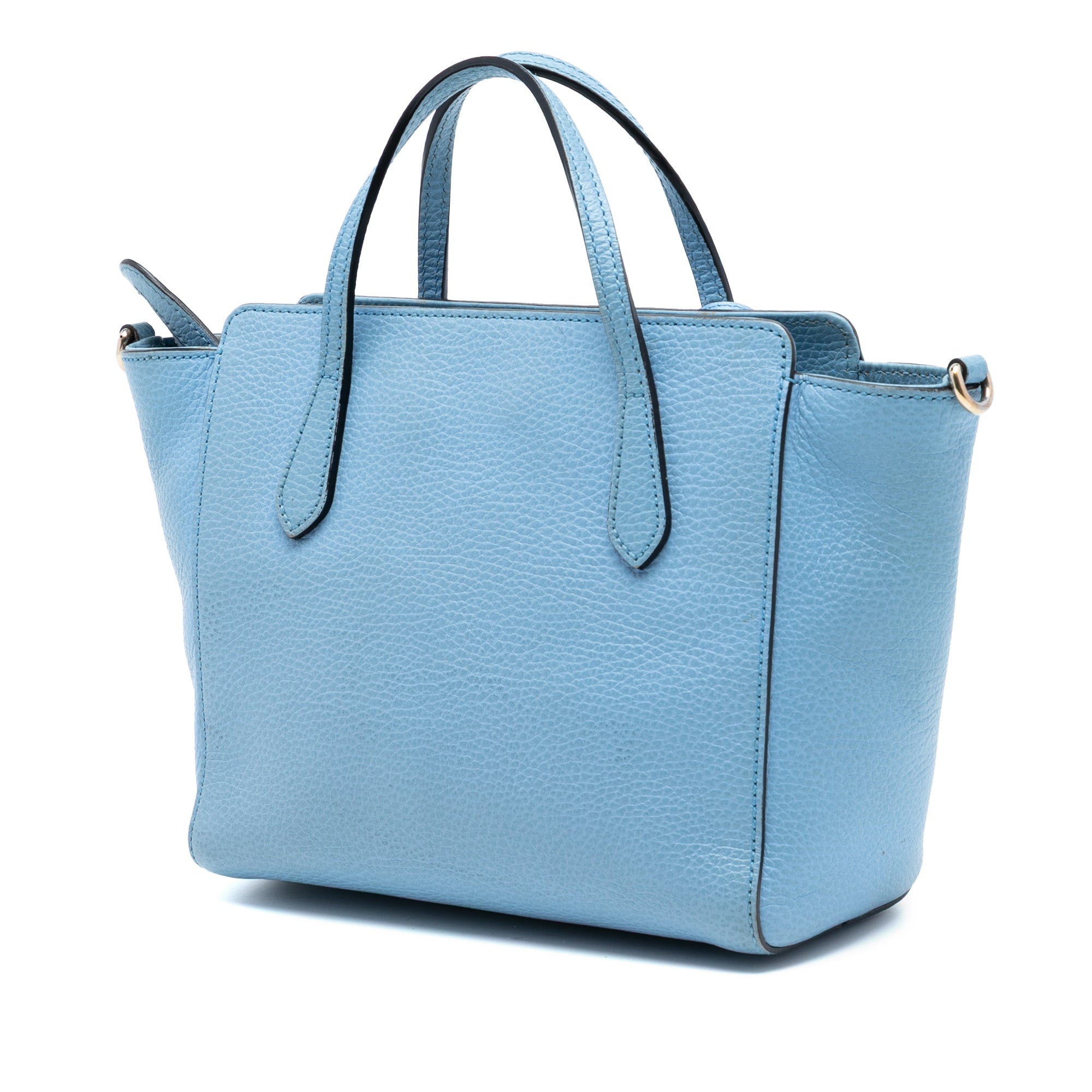 Mini Leather Swing Satchel