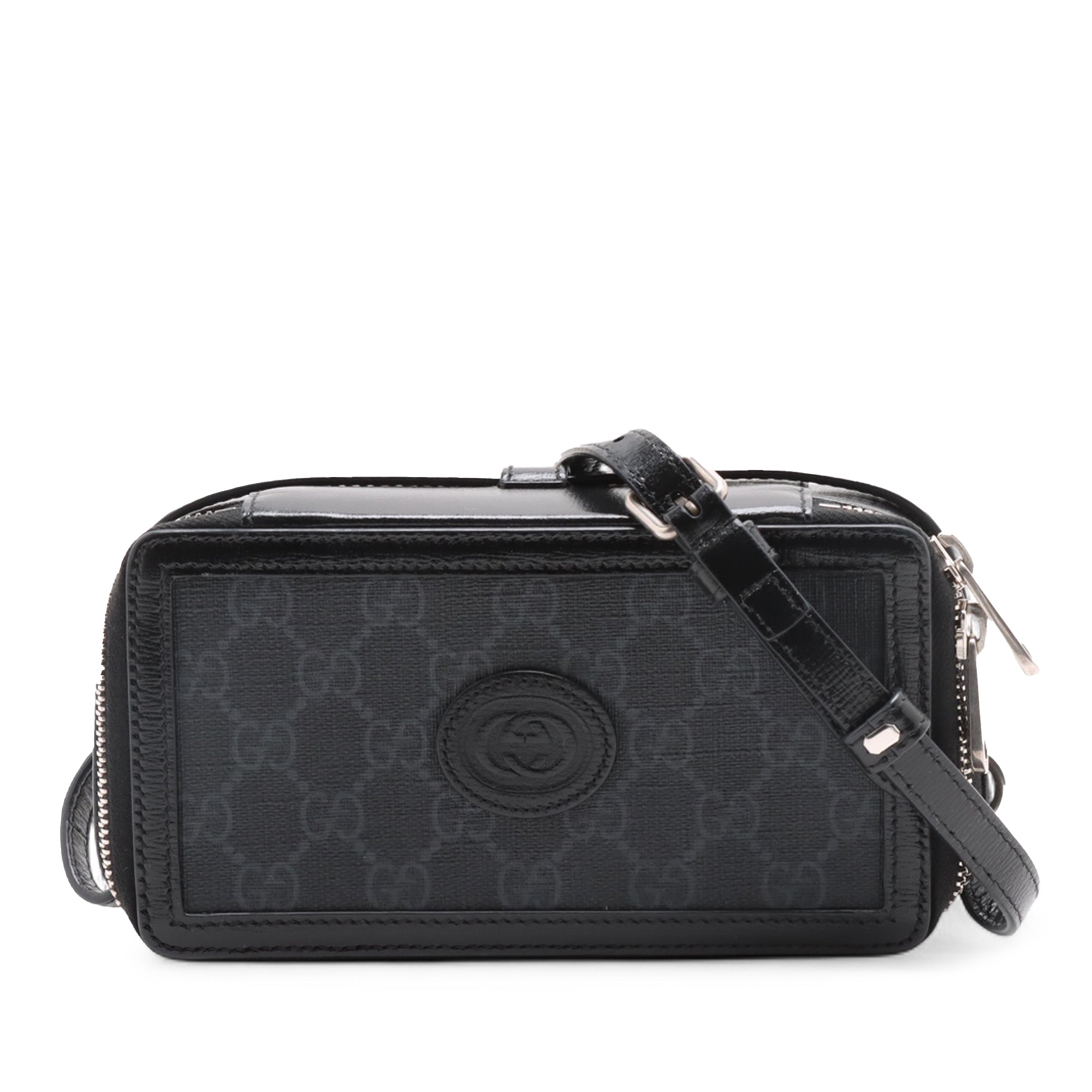 GG Supreme Interlocking G Crossbody