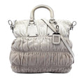 Nappa Gaufre Ombre Satchel
