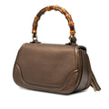 Medium Leather New Bamboo Satchel