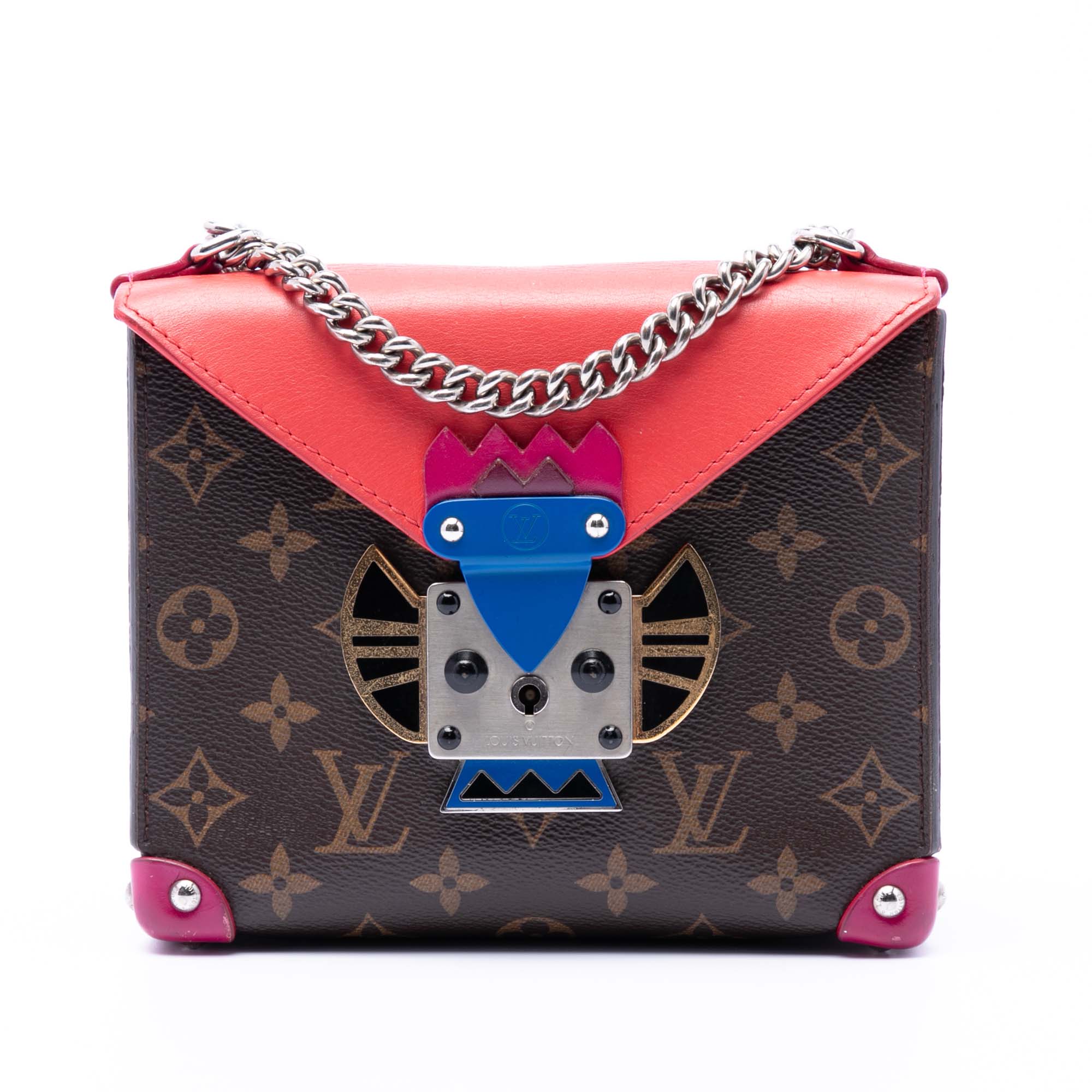 Monogram Tribal Mask Pochette PM