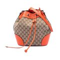 GG Canvas Drawstring Bucket Bag