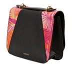 Calfskin Jungle Weave Virtus Satchel