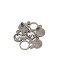 CC Brass Faux Pearl Pin Brooch