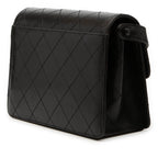 CC Quilted Lambskin Flap Shoulder Bag