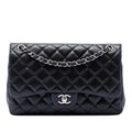 Jumbo Classic Lambskin Double Flap