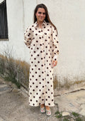 Vestido camisero Vivian - Beige