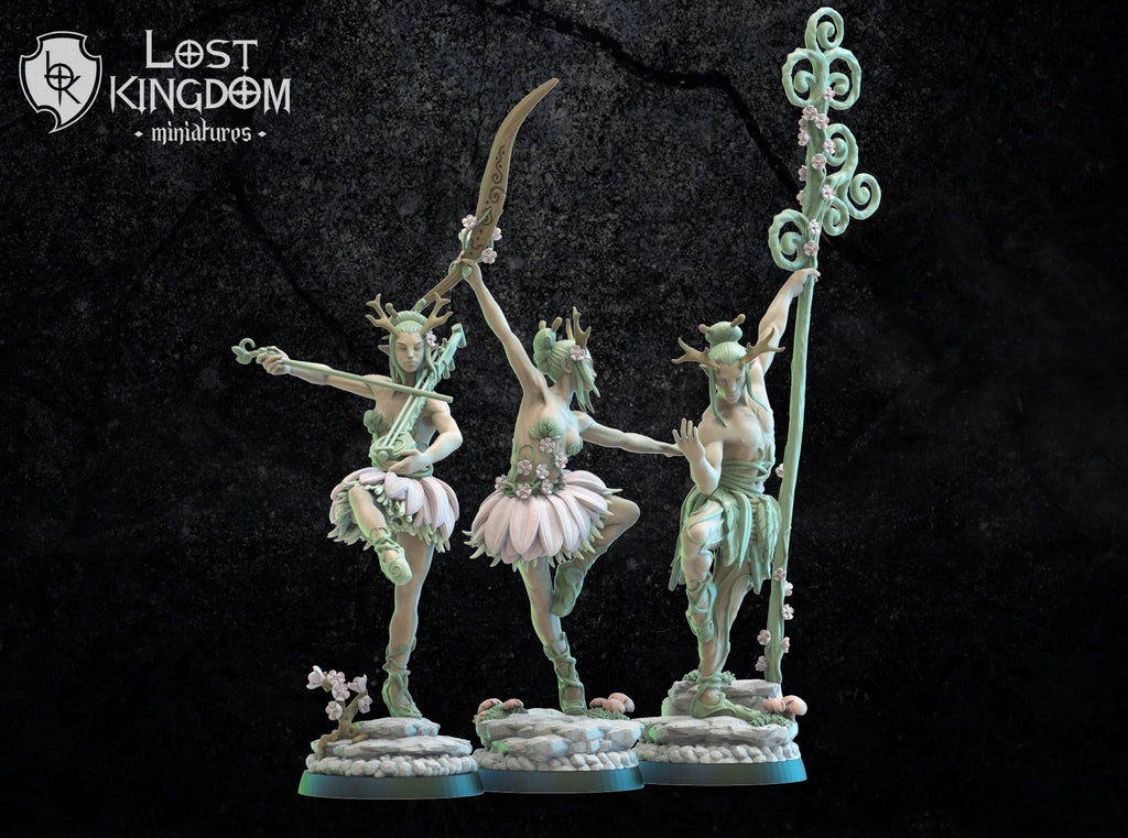 Bareetachi Dancers, Lost Kingdom Miniatures