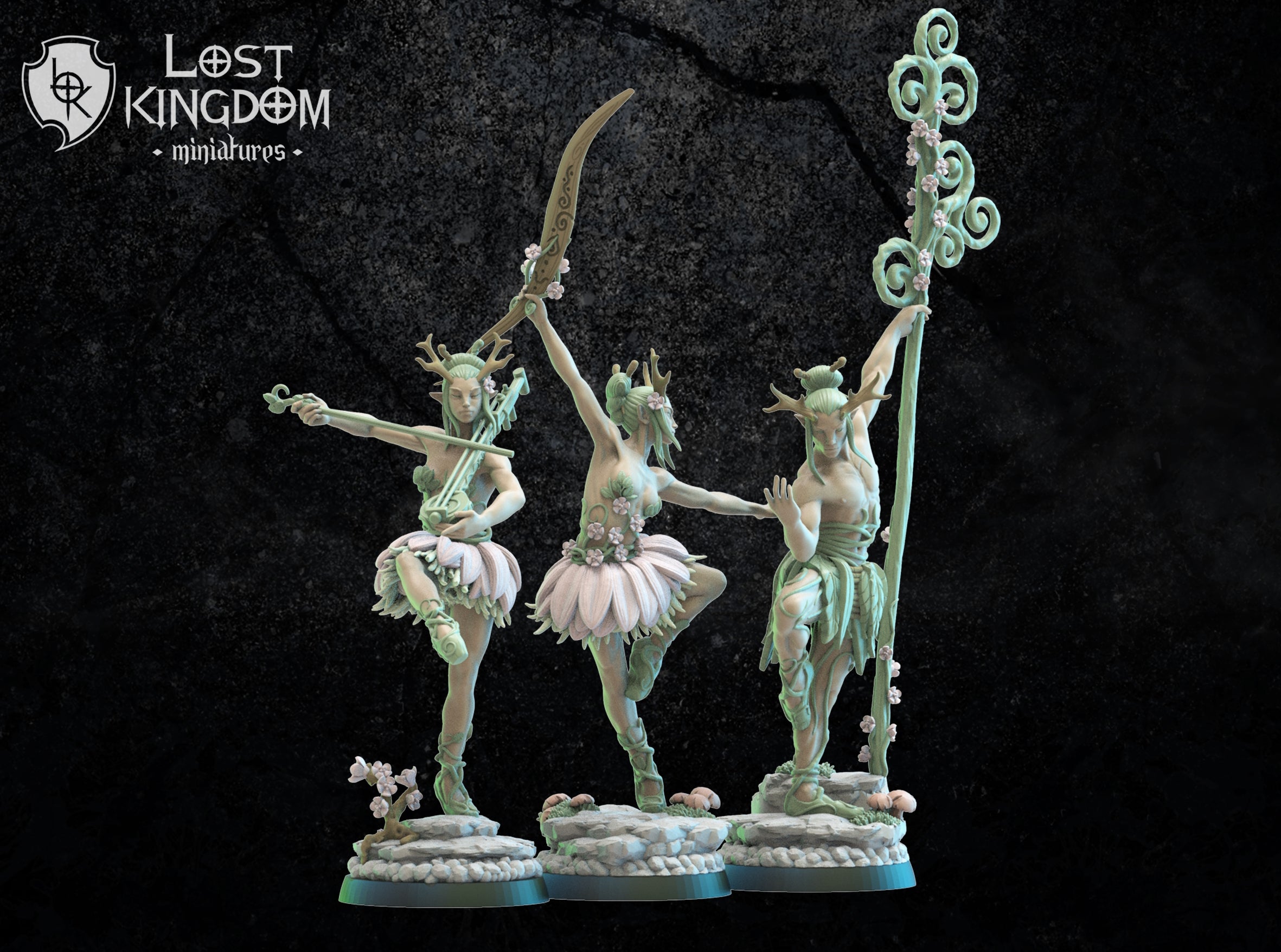 Bareetachi Dancers, Lost Kingdom Miniatures