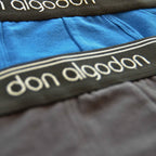 Don Algodon | Pack 6 Boxers Lisos para Hombre | Suaves y Transpirables