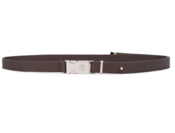 Peserico Logo-Buckle Belt — Brown