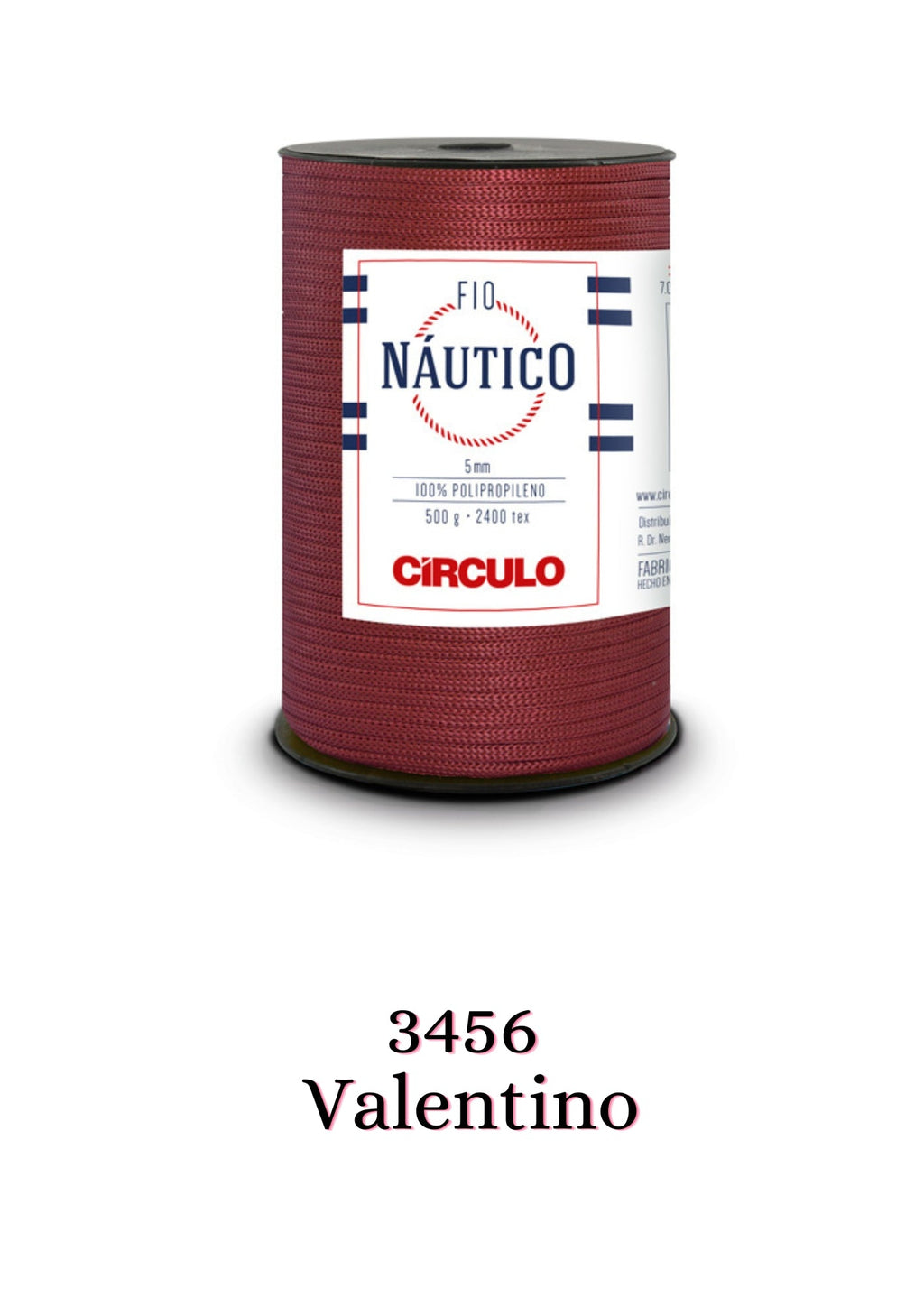 FIO NAUTICO 5mm CIRCULO 500 grs.