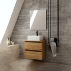 BATHME MADISON SQUARE Conjunto Completo Mueble de Baño Encimera Roble Ostippo