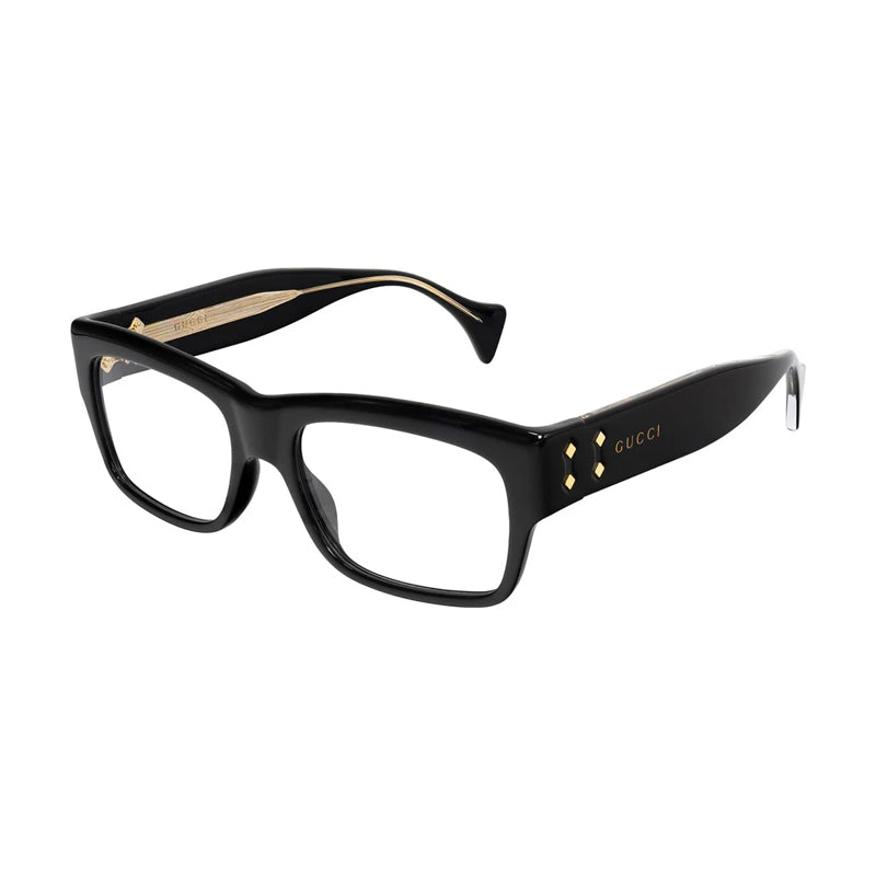 Gucci Black Acetate Eyeglasses — Black