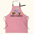 Delantal de jardinería personalizado con nombre Día de la Madre Cumpleaños para mujeres aficionadas a la jardinería