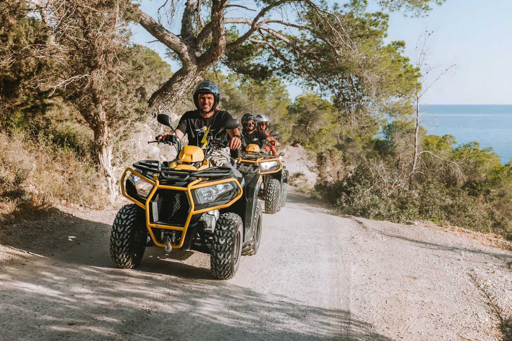 ATV Quad Sightseeing Tour in Santa Eulalia