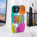 Funda personalizada con nombre de dálmata para iPhone o Samsung Regalo de cumpleaños Día de la Madre para mujer