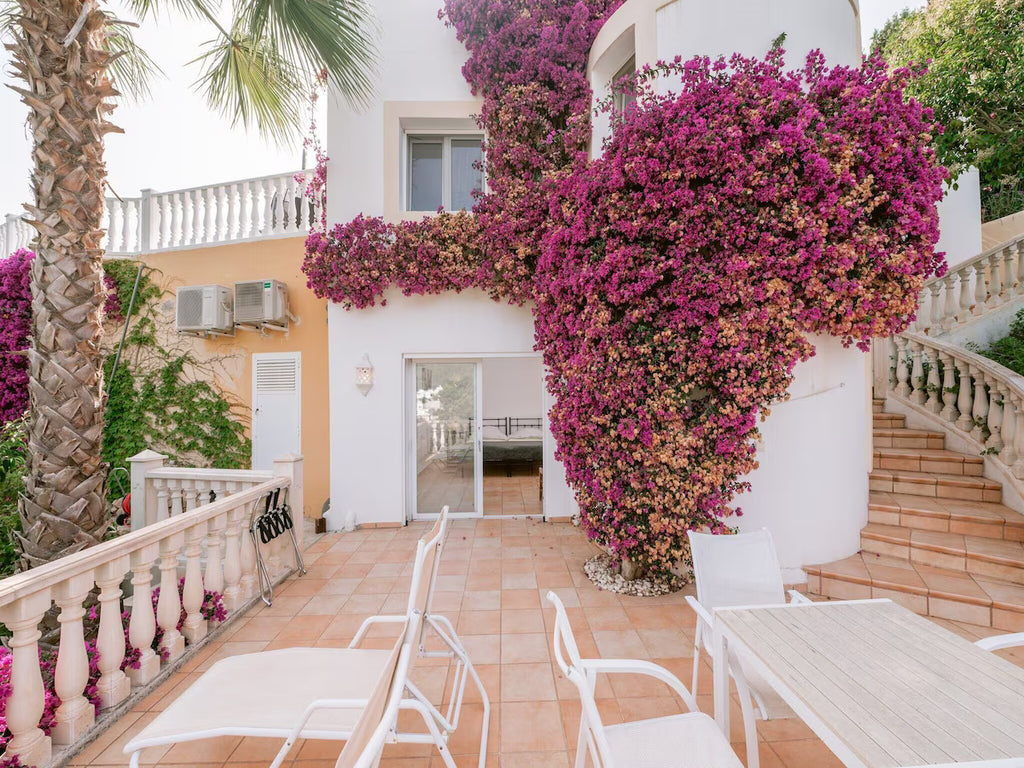 Spacious Dreamy Ibiza Villa Just Steps from the Beach in Cala Llonga