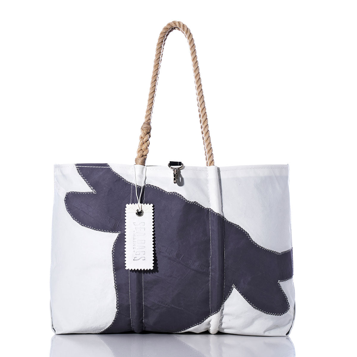 Auction Steer Tote Handmade in Maine from Recycled Sails
