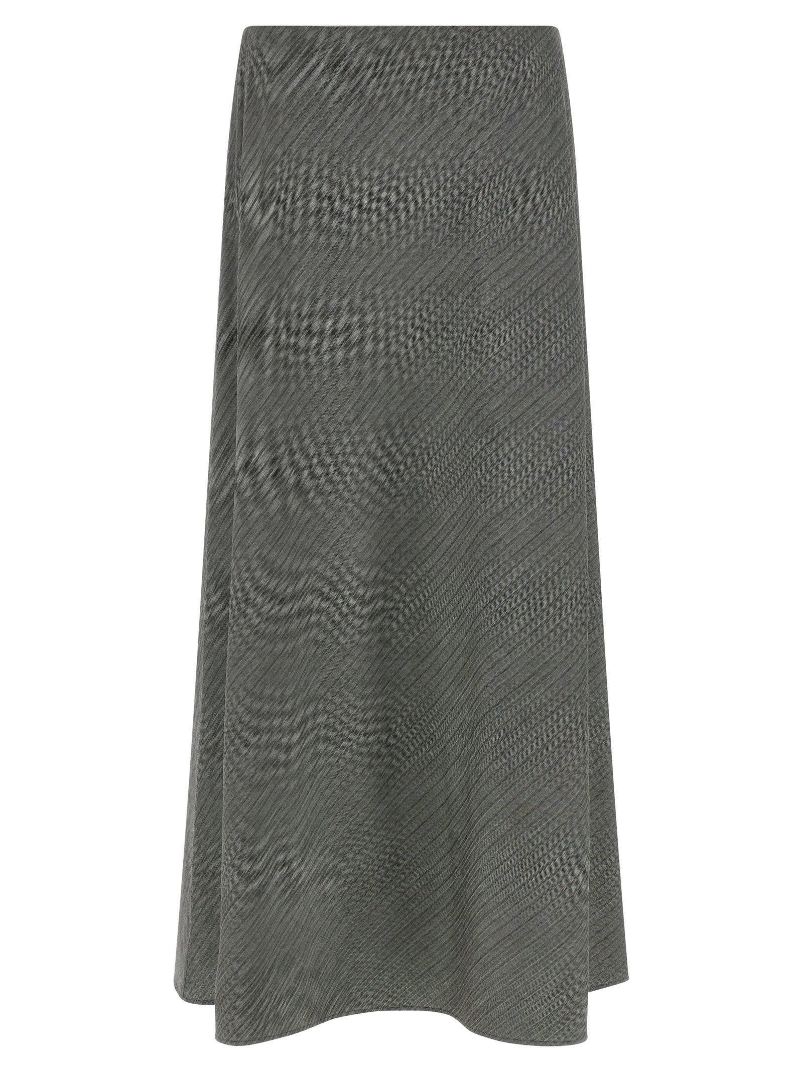 Alberta Ferretti Skirt — Gray