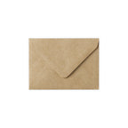 C7 Fleck Gummed V-Flap Greetings Envelope (82 x 113mm)