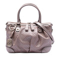 Metallic Microguccissima Sukey Satchel