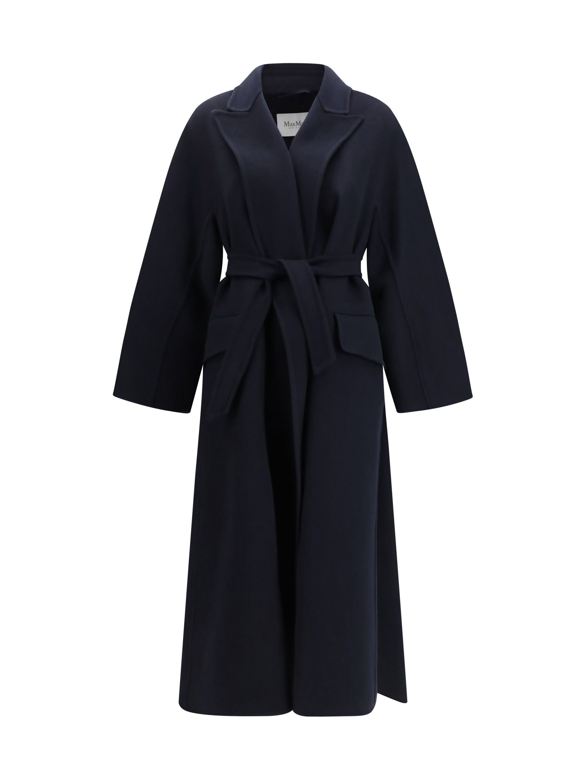 Max Mara Mxmcesto Coat — Navy