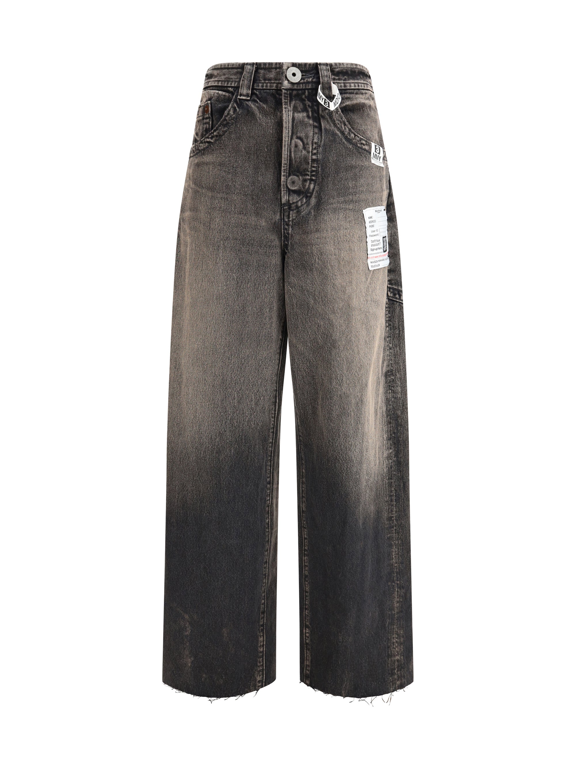 Maison Mihara Yasuhiro Amateur Jeans — Black