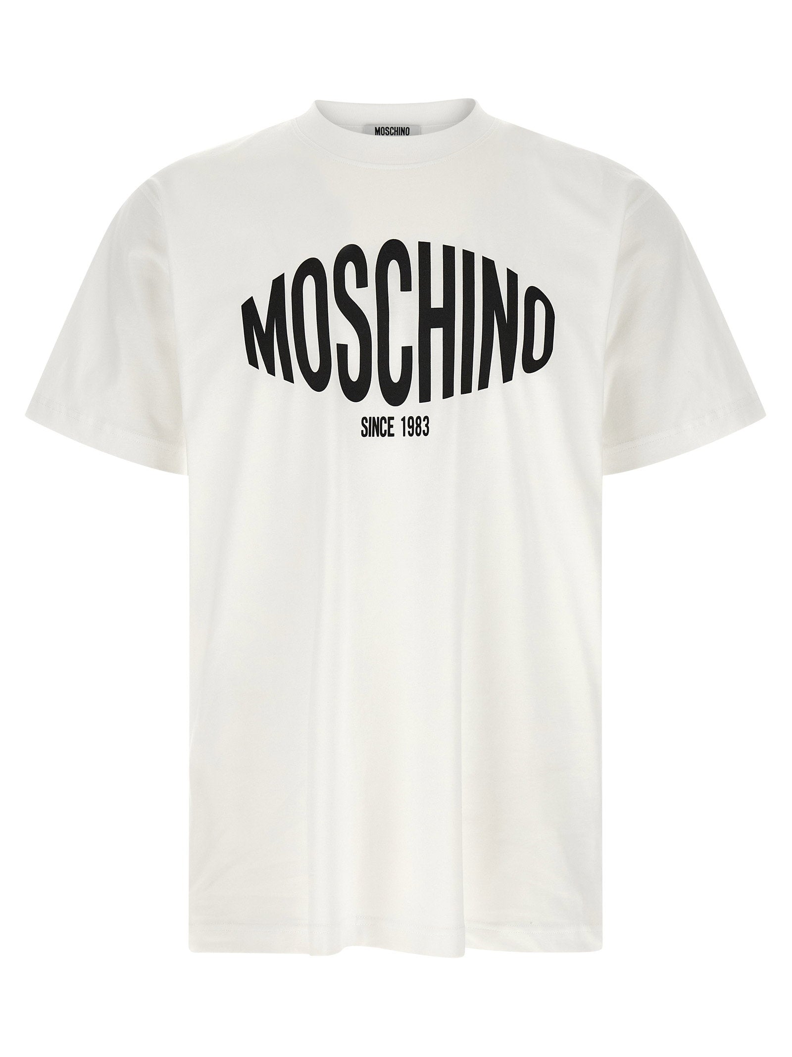 Moschino Logo-Printed T-shirt — White