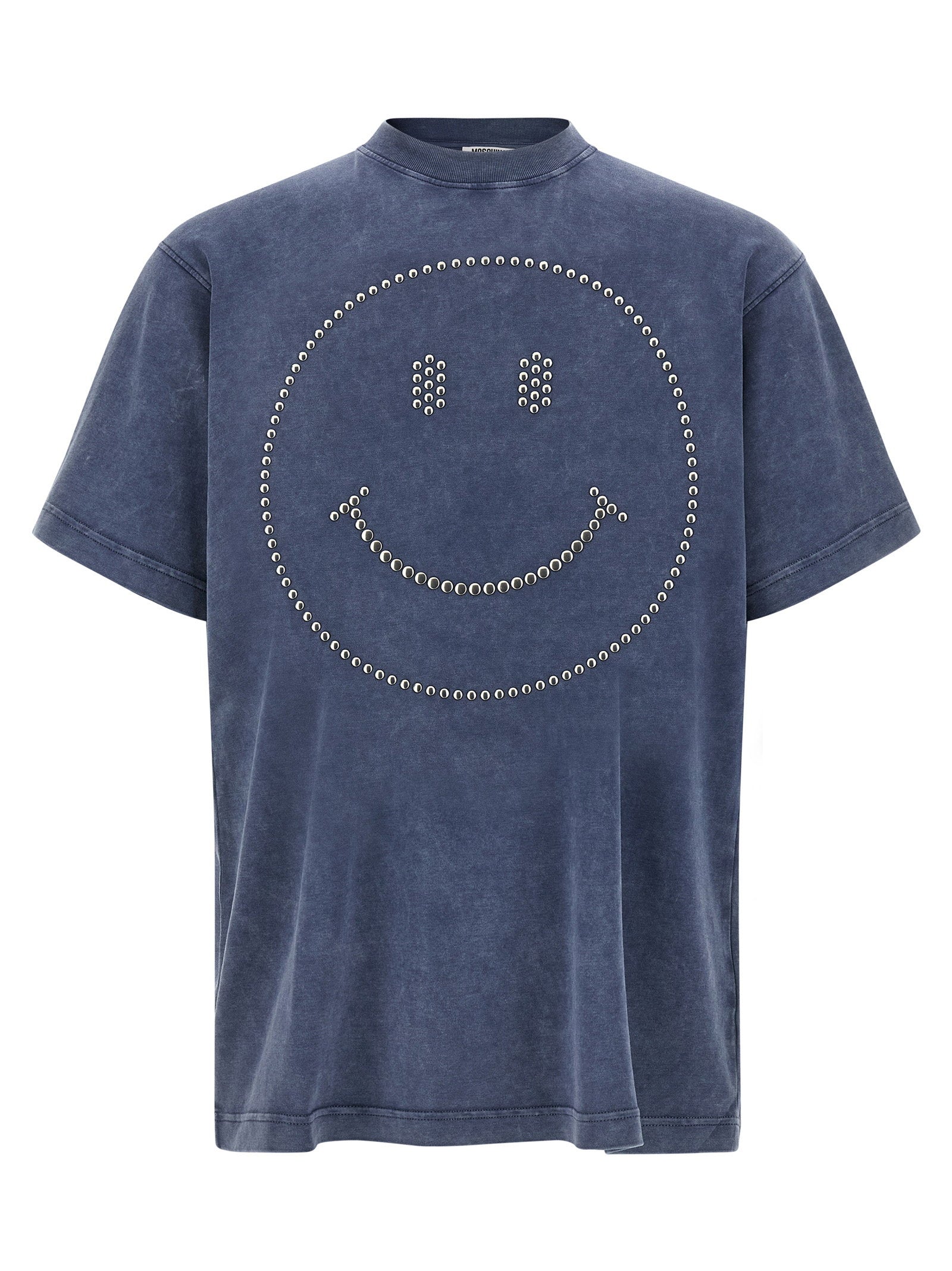 Moschino Smiley T-Shirt — Blue