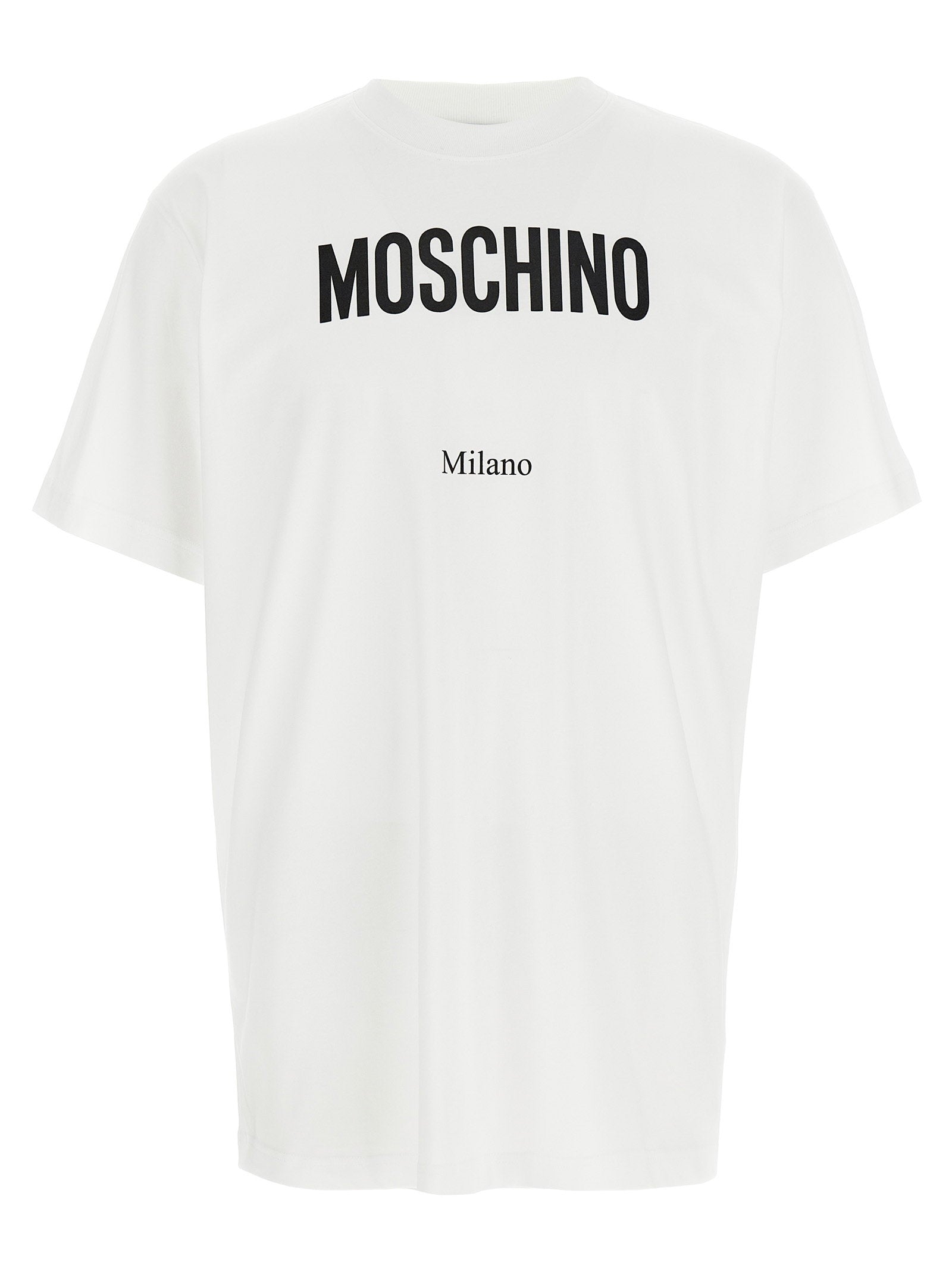 Moschino Logo-Print T-shirt — White