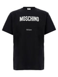 Moschino Logo-Printed T-Shirt — Black