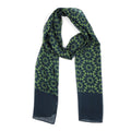 Islamic Art Inspired Green Scarf - Silk & Modal
