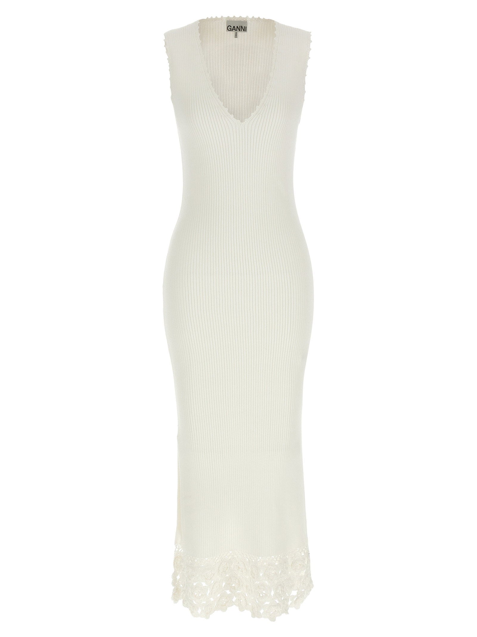 Ganni Dress — White