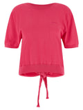 Ganni Bare Back Sweater — Pink