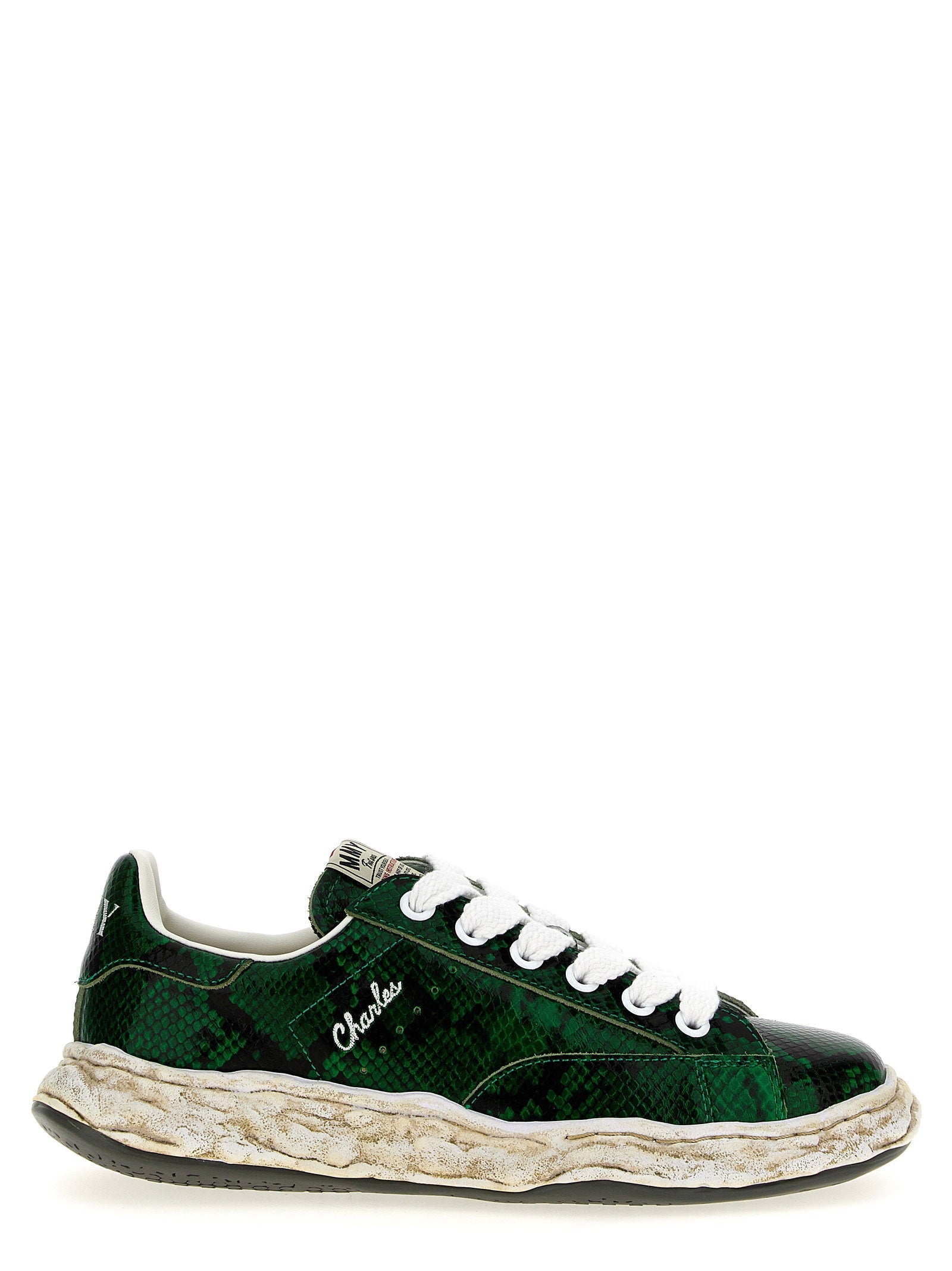 Maison Mihara Yasuhiro Charles Sneakers — Green