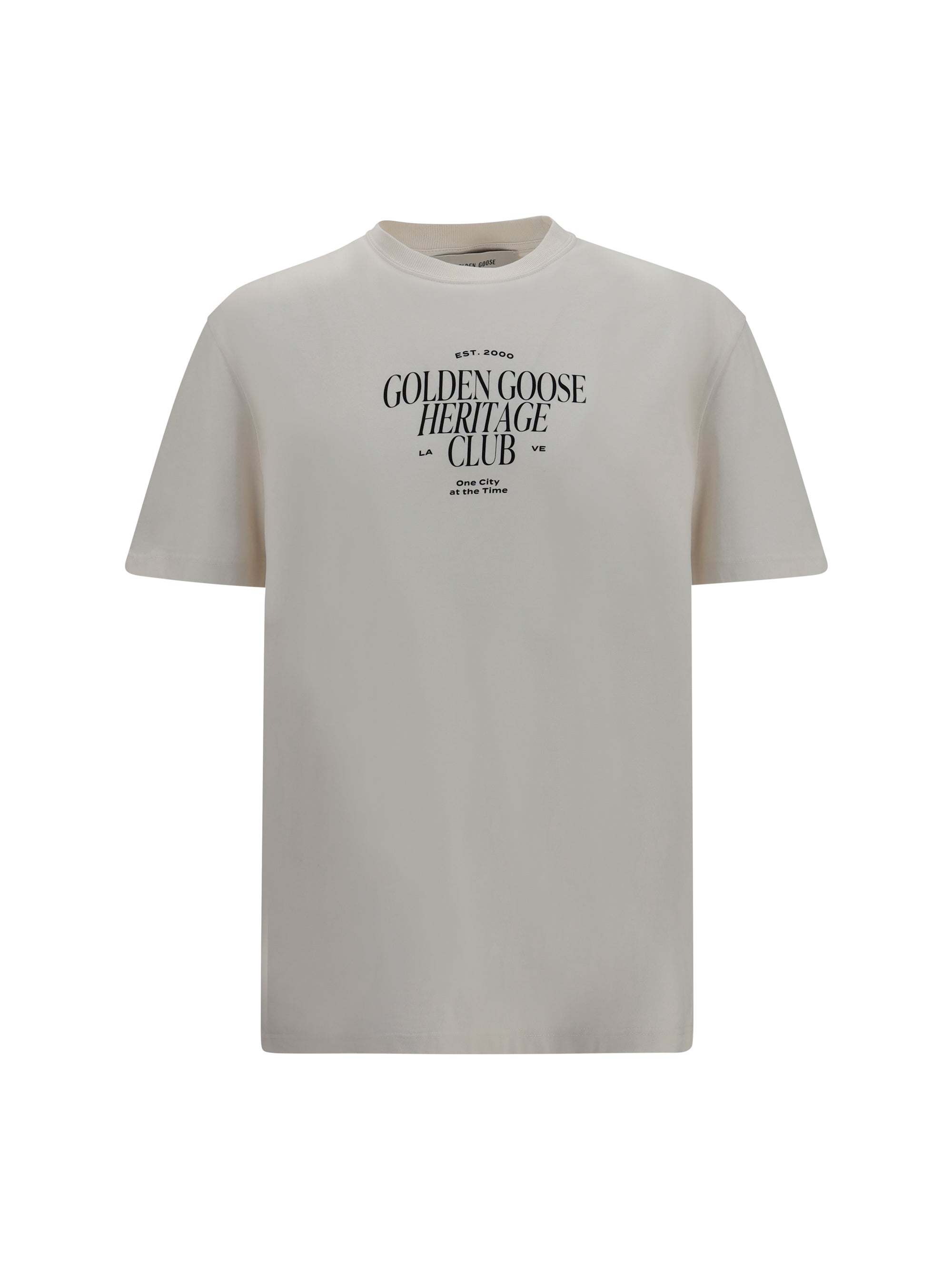 Golden Goose Deluxe T-Shirt — Beige