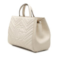 Small GG Marmont Matelasse Calfskin Satchel