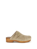 Chloé Jeannette Clog Mule — Beige