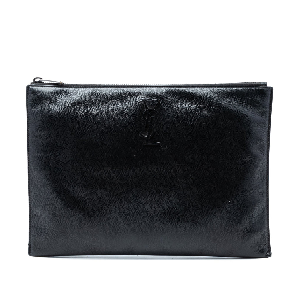 Grain De Poudre Monogram Monochrome iPad Case