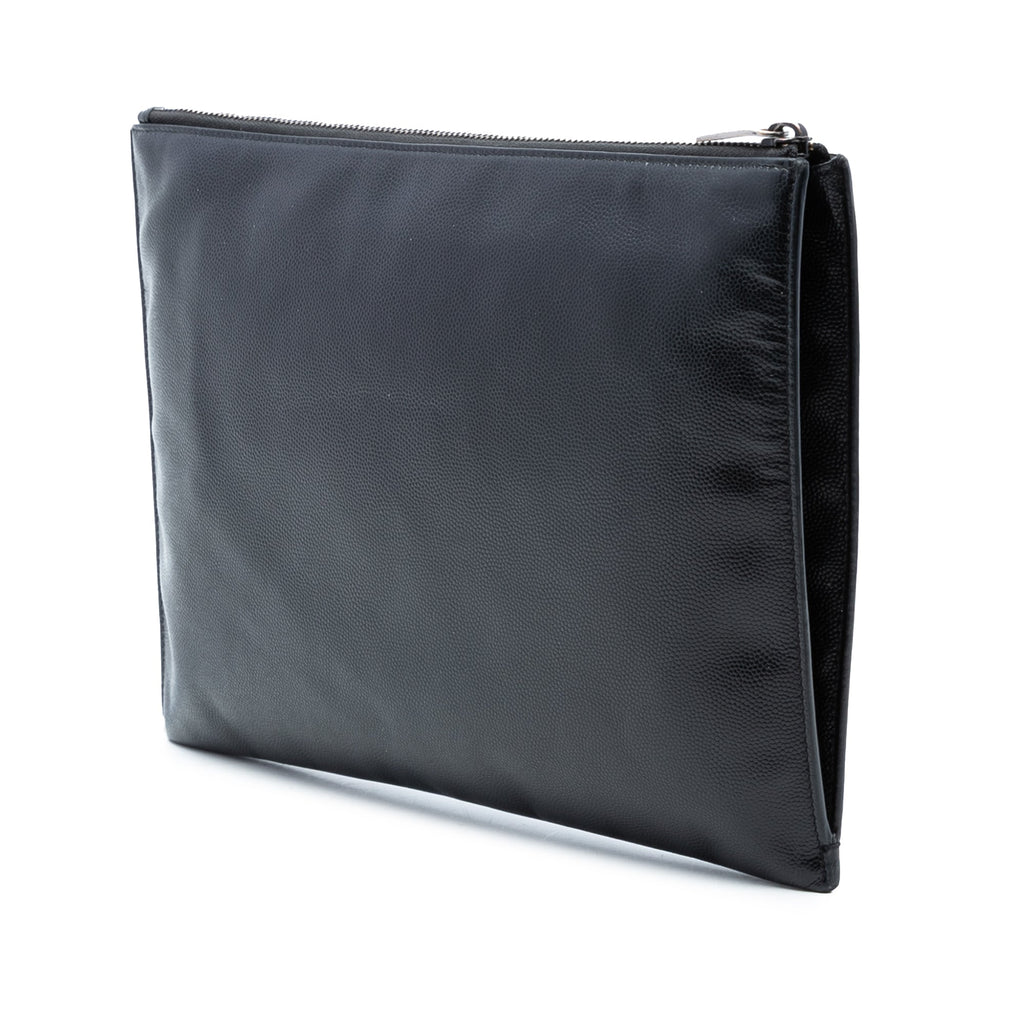 Grain De Poudre Monogram Monochrome iPad Case