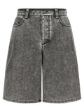 Diesel P-Arlor Bermuda Shorts — Grey