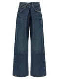 Agolde Vana Fold Jeans — blue