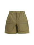 Laminar Cargo Bermuda Shorts — Green