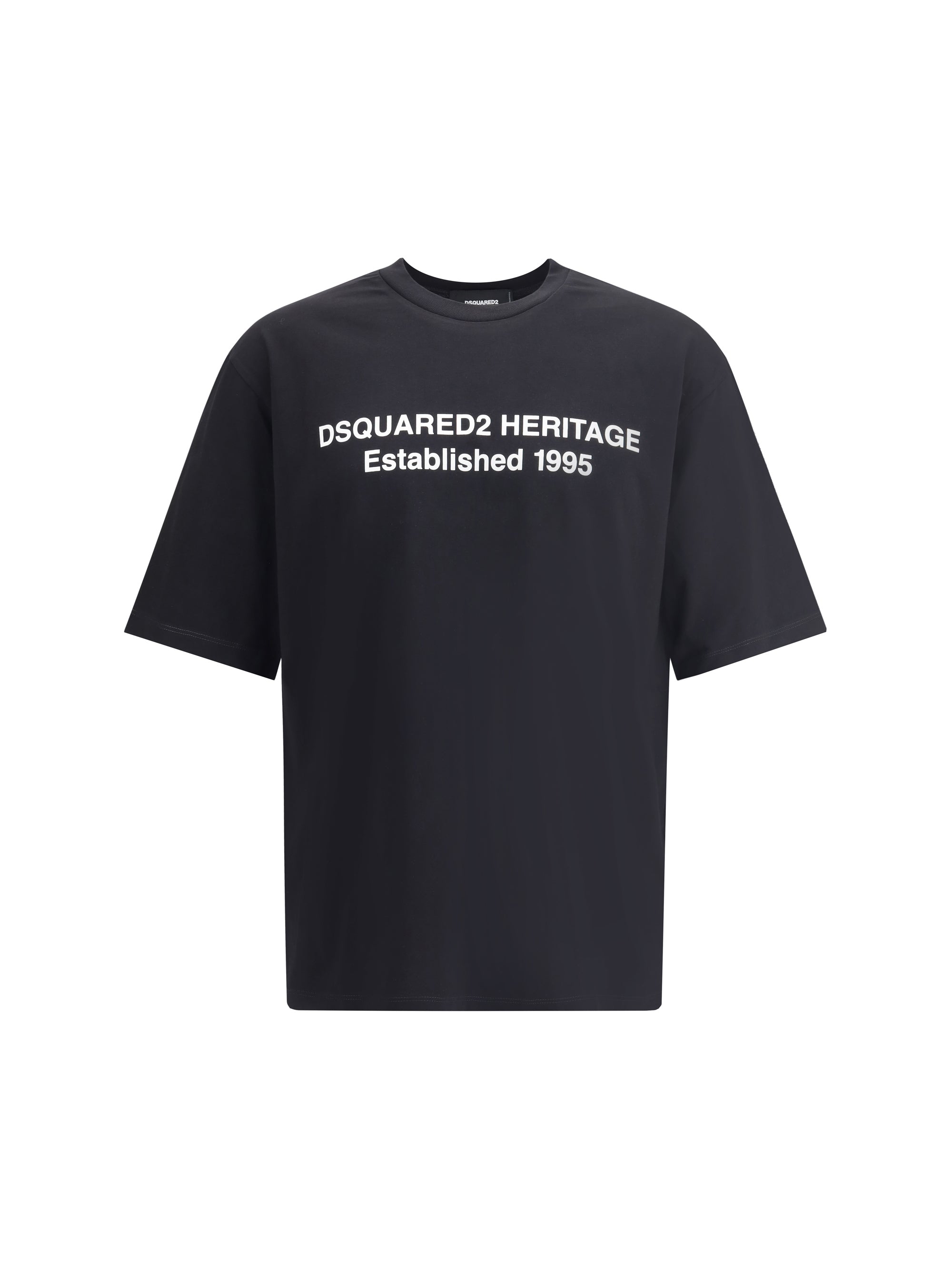 Dsquared2 Logo-Printed T-Shirt — Black
