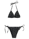 Moschino Lycra Bikini — Black
